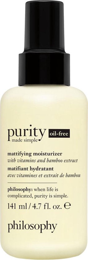 Philosophy Skin Care Face Moisturizers Mattifying Moisturizer Crème