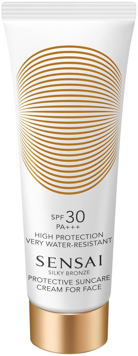 Sensai Zonverzorging Silky Bronze Protective Cream For Face SPF30 Crème
