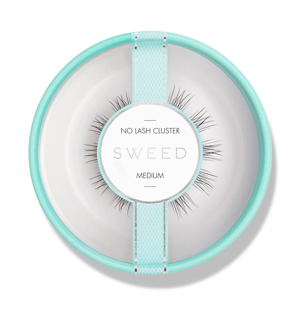 Sweed Core Collection No Lash Cluster Medium Black Nepwimpers