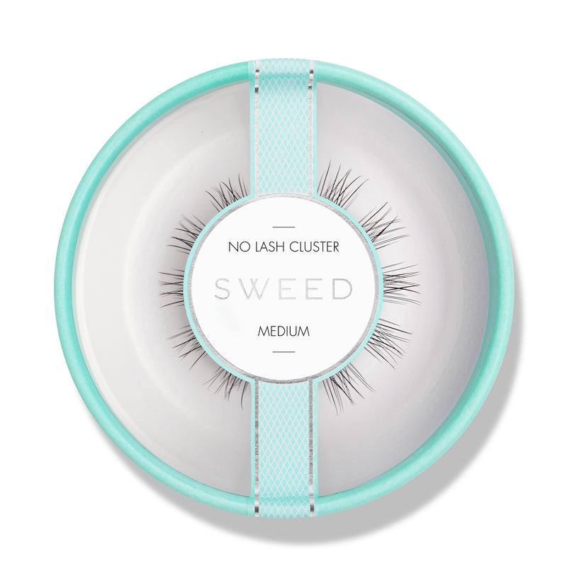 Sweed Core Collection No Lash Cluster Medium Black Nepwimpers