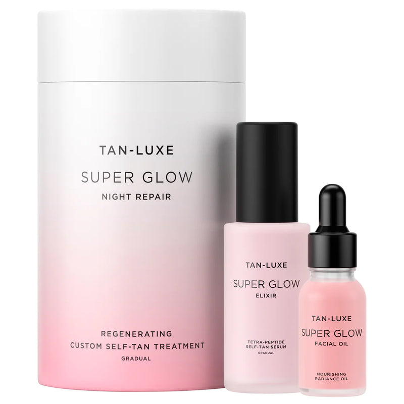 Tan-Luxe Sleep Oil Super Glow Night Repair Set